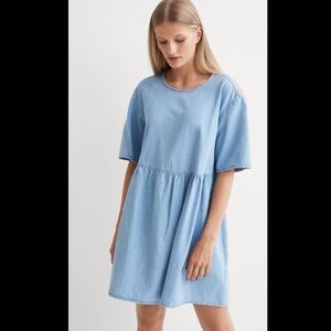H&M oversized denim dress